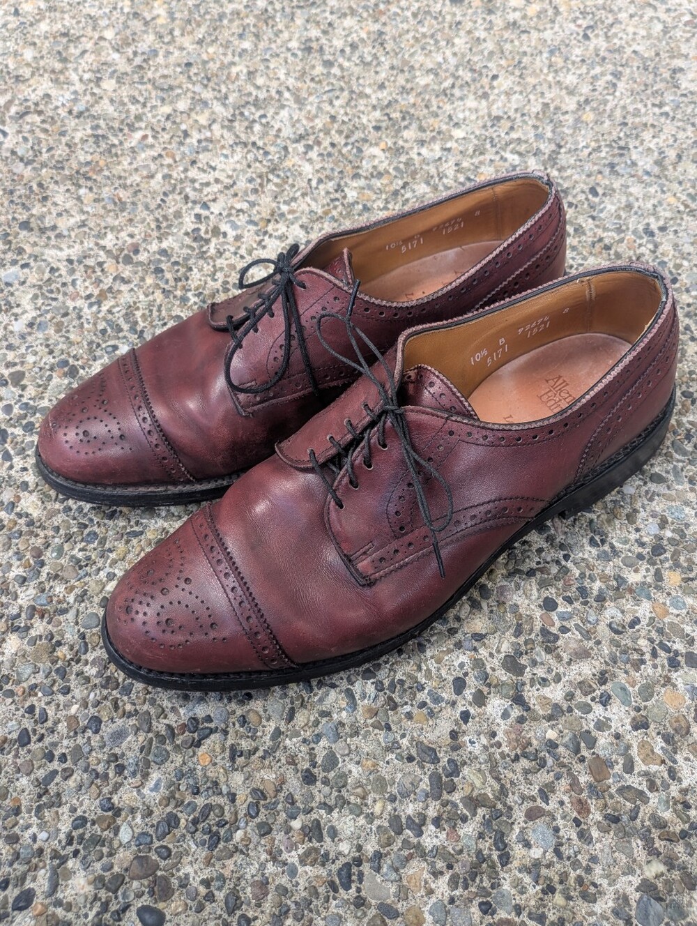 Allen Edmonds Lexington Cap Toe Oxford